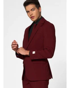 Opposuits Opposuit Blazing Burgundy Premium Mens Costume Outlet