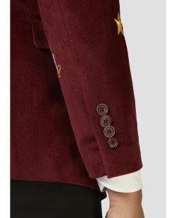 Opposuits Opposuit Christmas Icons Burgundy Deluxe Mens Blazer Online