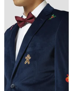 Opposuits Opposuit Christmas Icons Navy Deluxe Mens Blazer Shop