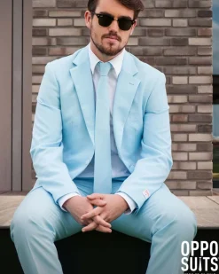 Opposuits Opposuit Cool Blue Premium Mens Suit Clearance