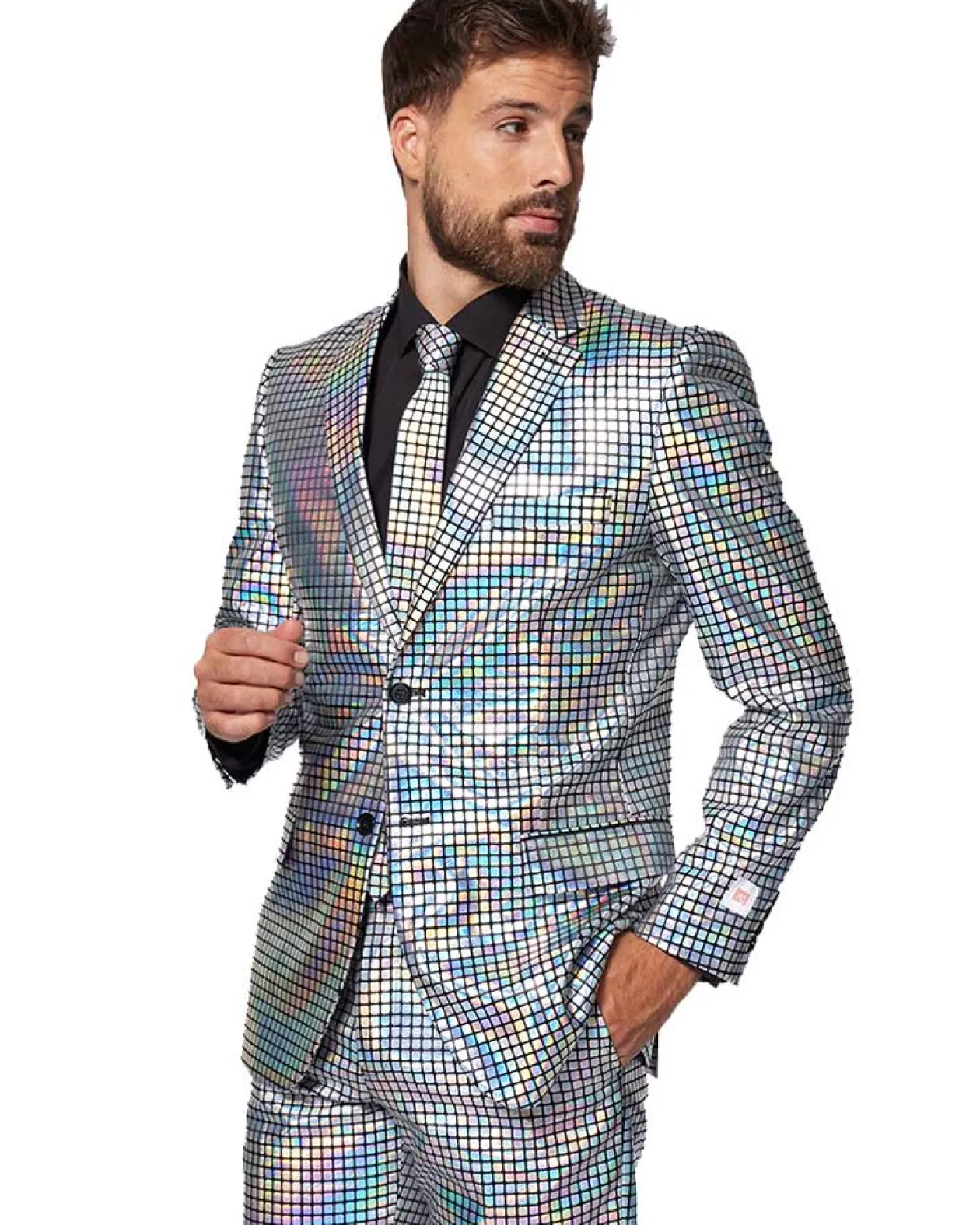 Opposuits Opposuit Discoballer Premium Mens Costume Discount