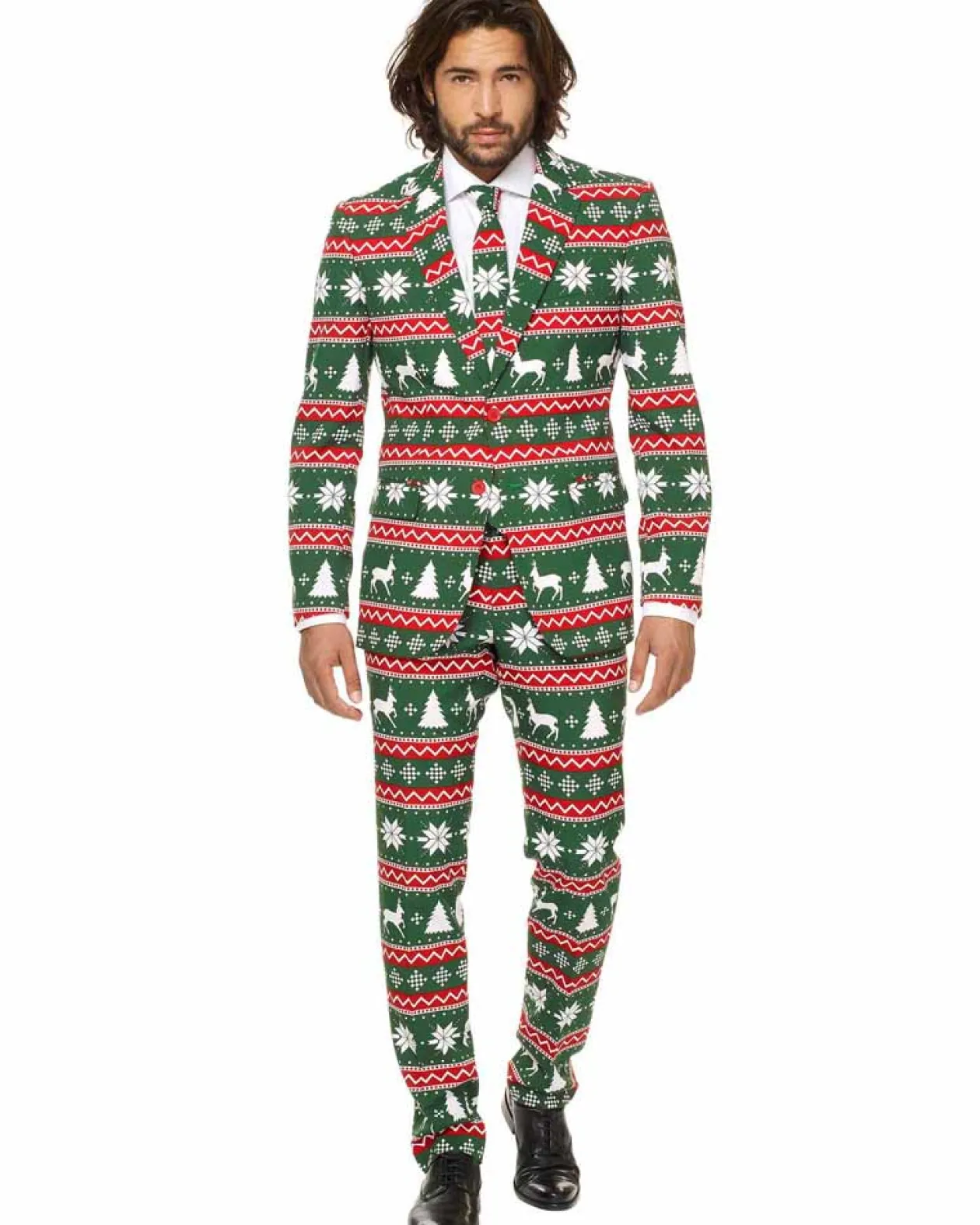 Opposuits Opposuit Festive Green Premium Mens Suit Cheap