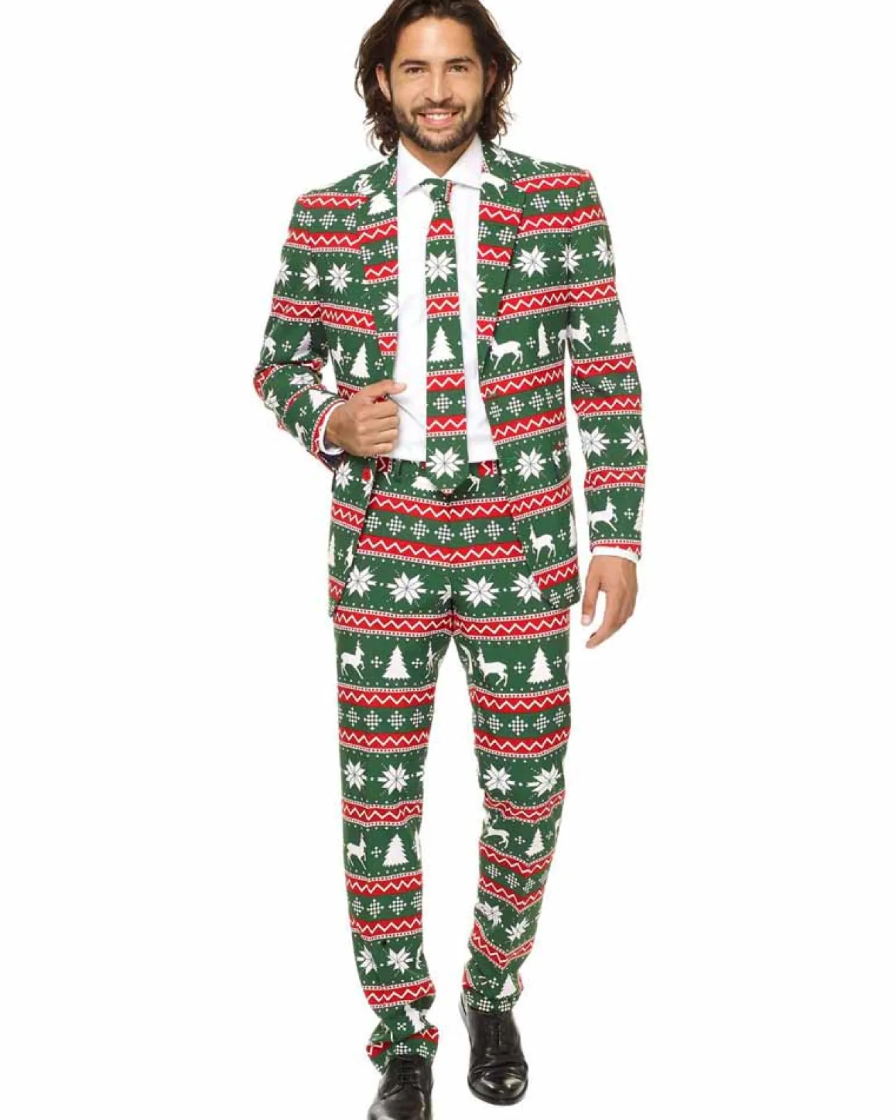 Opposuits Opposuit Festive Green Premium Mens Suit Cheap