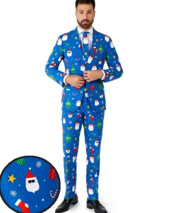Opposuits Opposuit Festivity Blue Premium Mens Suit Hot