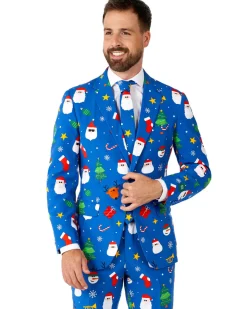 Opposuits Opposuit Festivity Blue Premium Mens Suit Hot