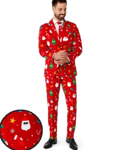 Opposuits Opposuit Festivity Red Premium Mens Suit Outlet