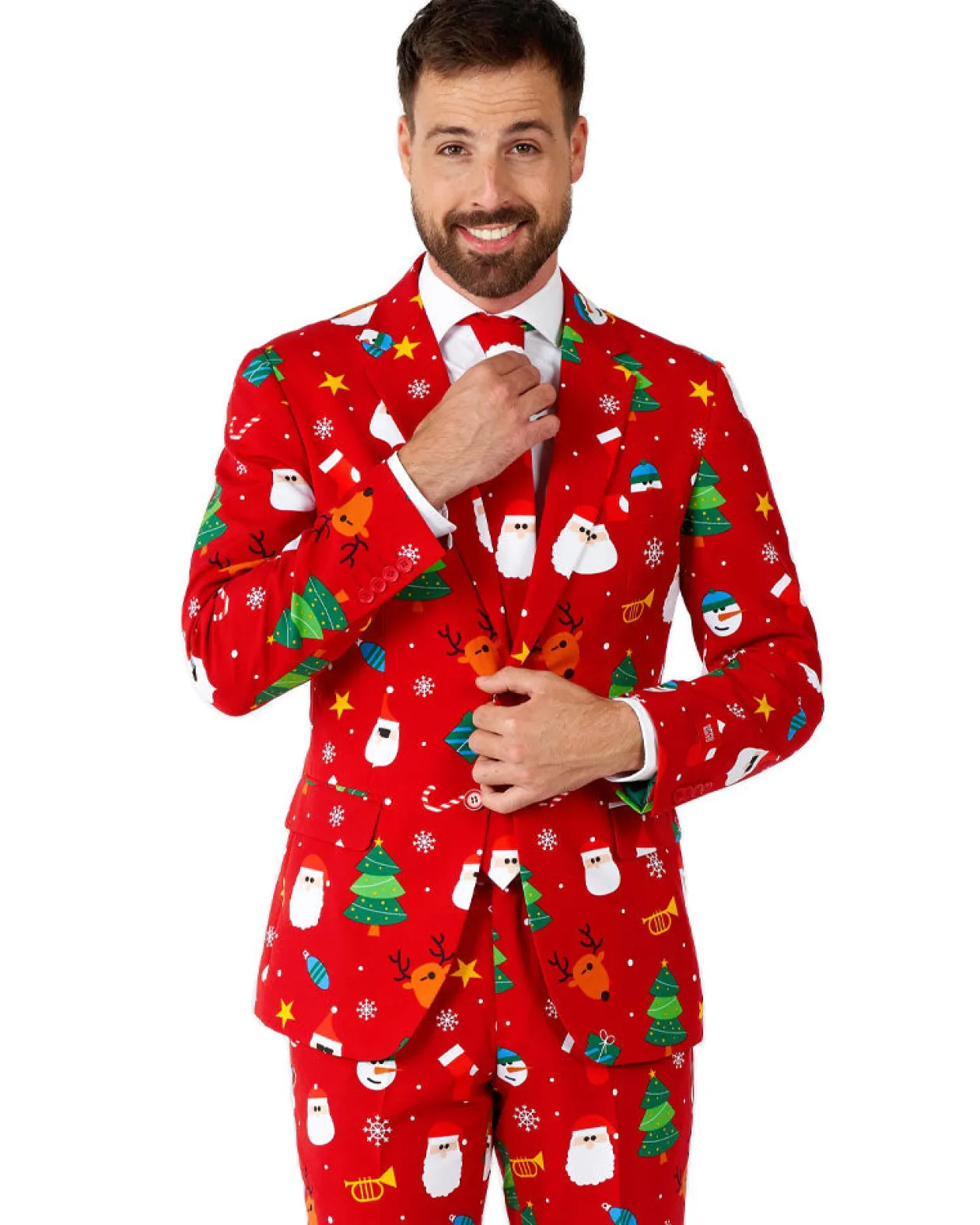 Opposuits Opposuit Festivity Red Premium Mens Suit Outlet