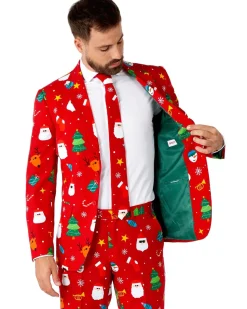 Opposuits Opposuit Festivity Red Premium Mens Suit Outlet