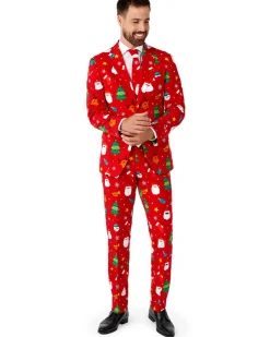 Opposuits Opposuit Festivity Red Premium Mens Suit Outlet
