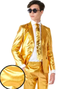 Opposuits Opposuit Groovy Gold Premium Teen Boys Costume Fashion