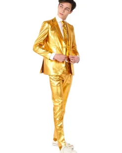 Opposuits Opposuit Groovy Gold Premium Teen Boys Costume Fashion
