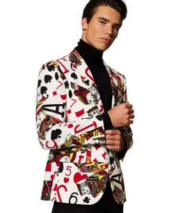 Opposuits Opposuit King Of Clubs Premium Mens Blazer New