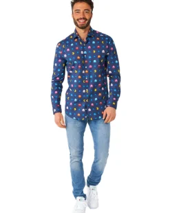 Opposuits Opposuit Pixel Pac Man Mens Shirt Online
