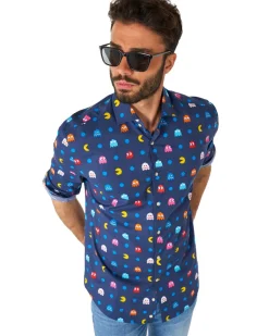 Opposuits Opposuit Pixel Pac Man Mens Shirt Online