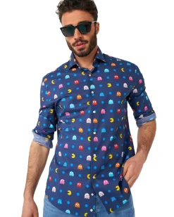 Opposuits Opposuit Pixel Pac Man Mens Shirt Online