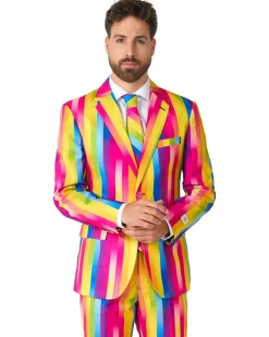 Opposuits Opposuit Rainbow Glaze Premium Mens Suit New