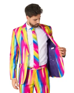 Opposuits Opposuit Rainbow Glaze Premium Mens Suit New