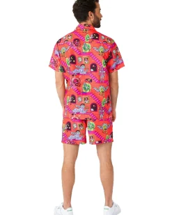 Opposuits Opposuit Rick And Morty Surreal Summer Combo Swim Suit Clearance