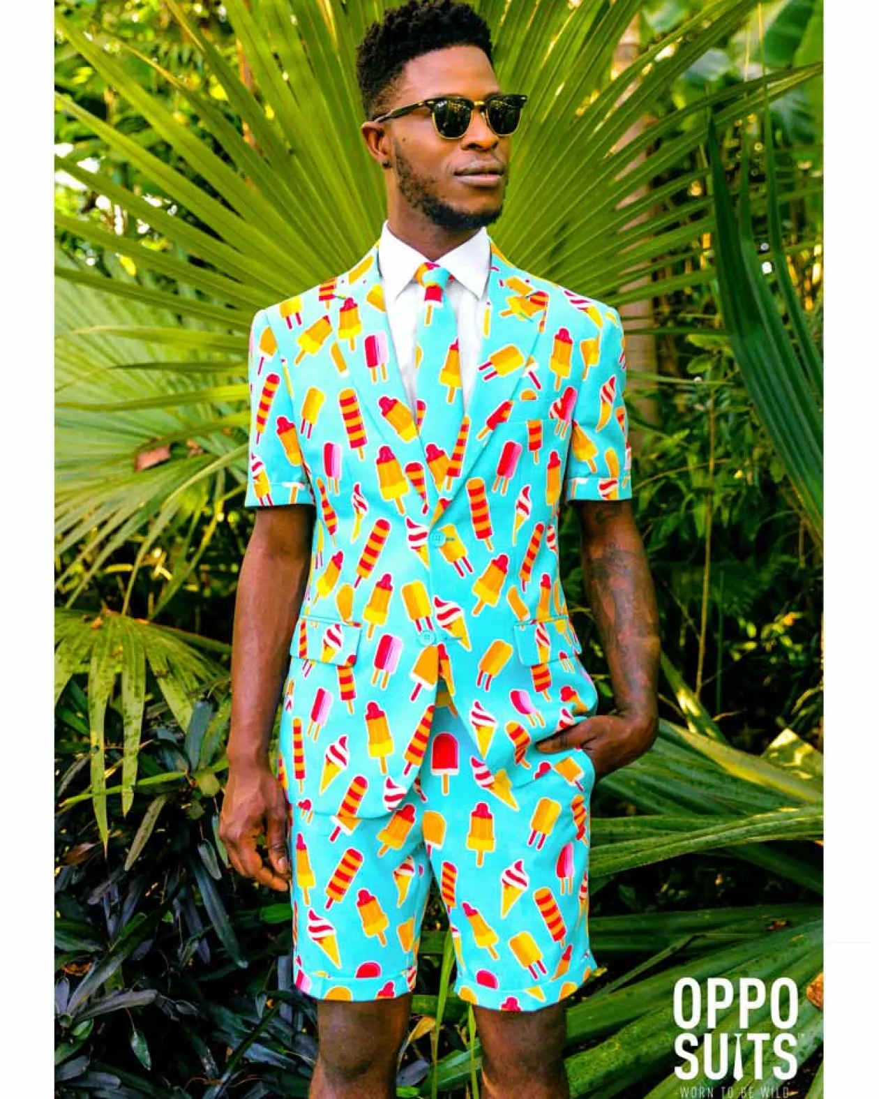 Opposuits Opposuit Summer Iceman Premium Mens Suit Hot
