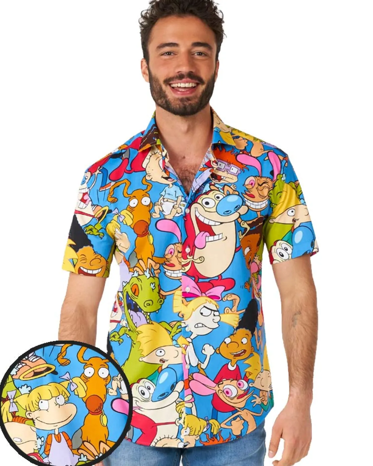 Opposuits Opposuit Summer Nickelodeon Mens Shirt Hot