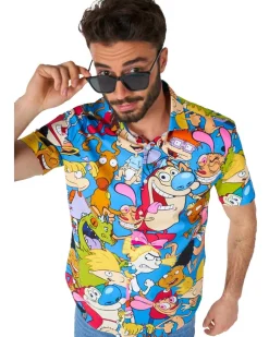 Opposuits Opposuit Summer Nickelodeon Mens Shirt Hot