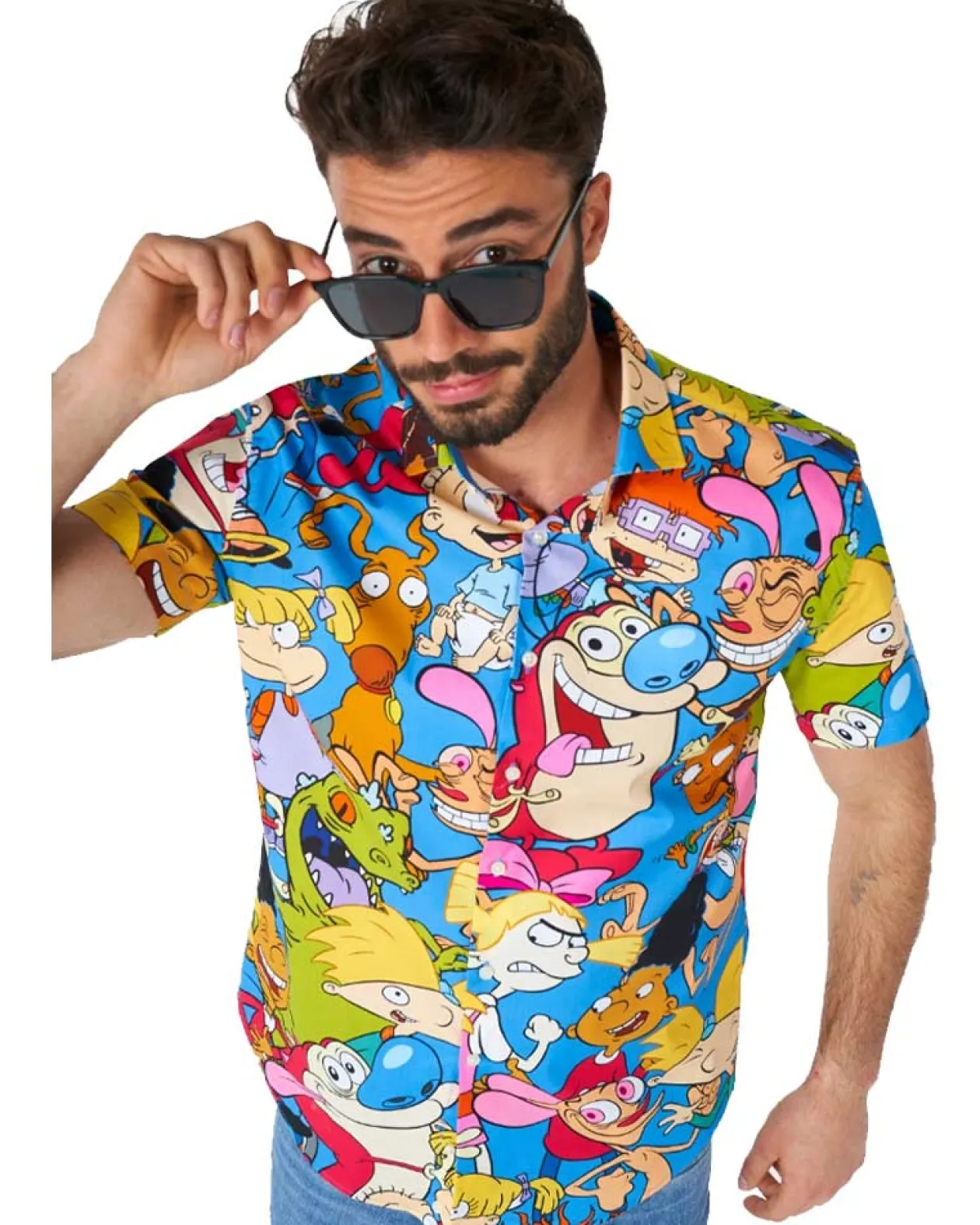 Opposuits Opposuit Summer Nickelodeon Mens Shirt Hot