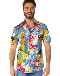 Opposuits Opposuit Summer Nickelodeon Mens Shirt Hot