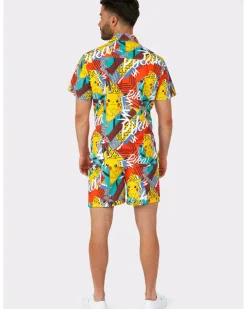 Opposuits Opposuit Summer Pika Pikachu Mens Swim Suit Cheap