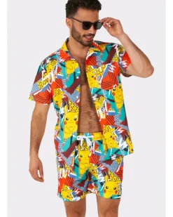 Opposuits Opposuit Summer Pika Pikachu Mens Swim Suit Cheap