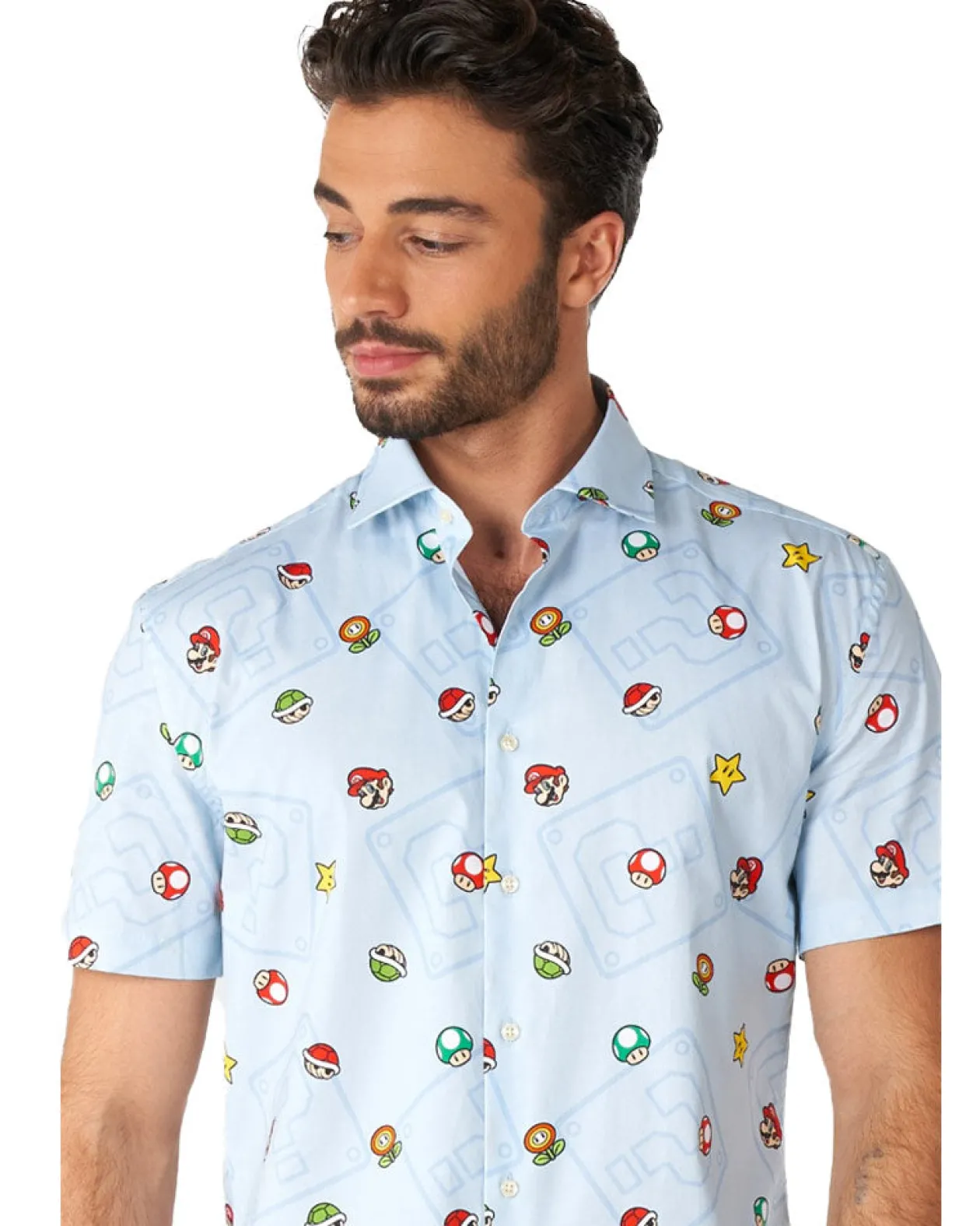 Opposuits Opposuit Summer Super Mario Icons Mens Shirt Best