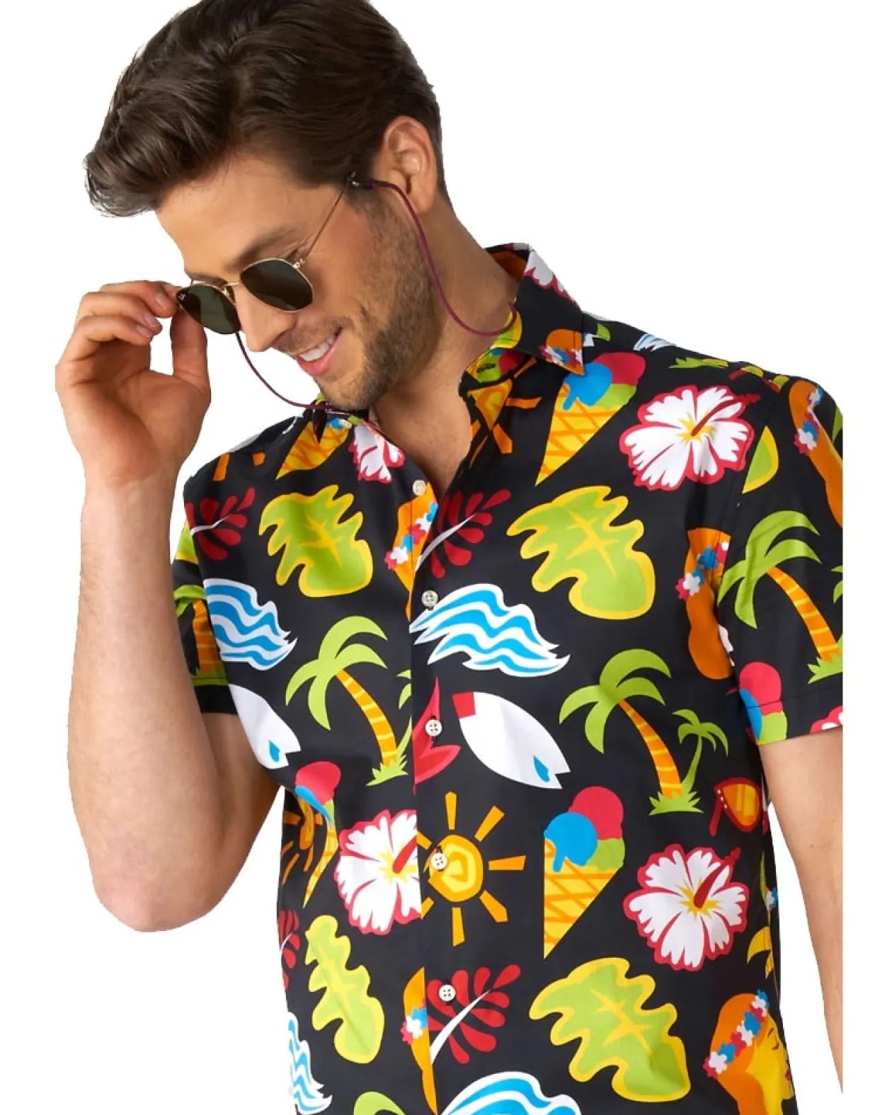 Opposuits Opposuit Summer Tropical Thunder Mens Shirt Shop