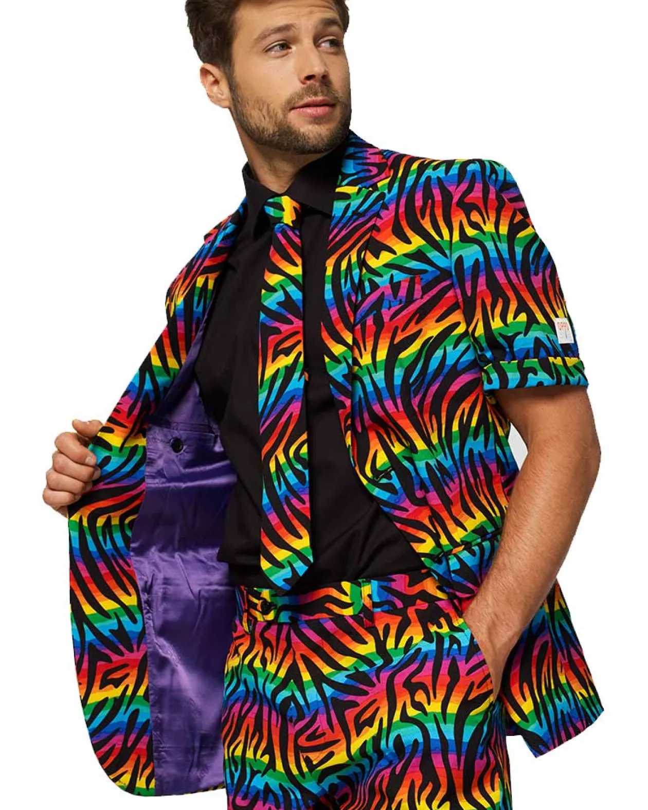 Opposuits Opposuit Summer Wild Rainbow Premium Mens Suit Flash Sale