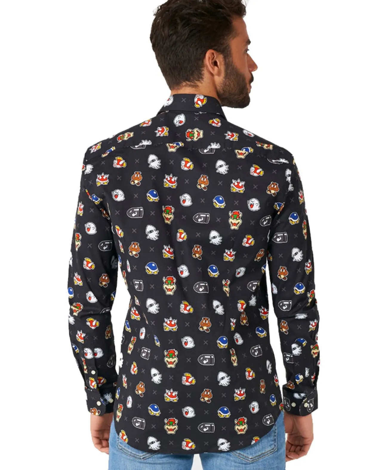 Opposuits Opposuit Super Mario Bad Guys Mens Shirt Store