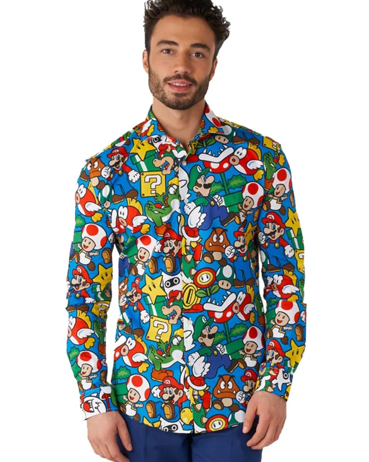Opposuits Opposuit Super Mario Mens Shirt Outlet
