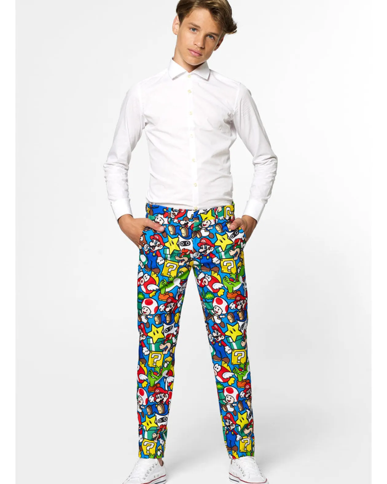 Opposuits Opposuit Super Mario Premium Teen Boys Costume Shop