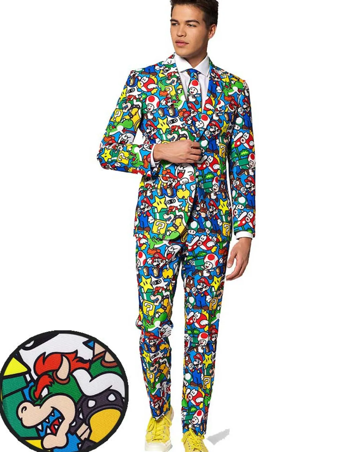 Opposuits Opposuit Super Mario Premium Mens Suit Clearance