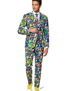 Opposuits Opposuit Super Mario Premium Mens Suit Clearance