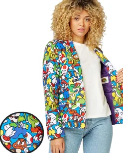 Opposuits Opposuit Super Mario Womens Blazer Clearance