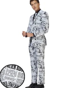 Opposuits Opposuit Textile Telegraph Premium Mens Suit Cheap