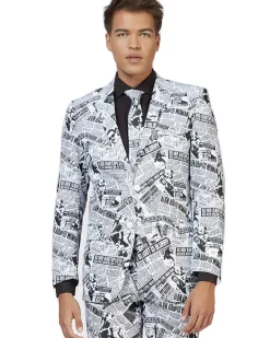 Opposuits Opposuit Textile Telegraph Premium Mens Suit Cheap
