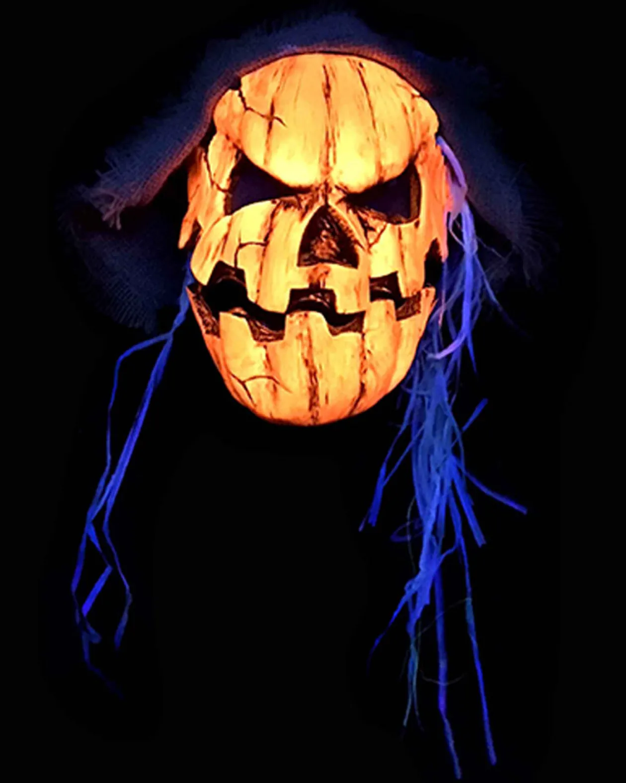 Zagone Studios Orange Glow Pumpkin Uv Mask Store