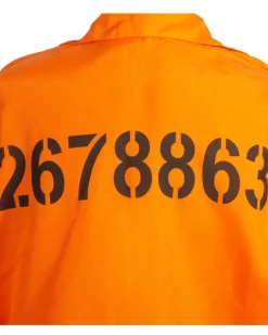 * Orange Prisoner Jumpsuit Adult Costume Best