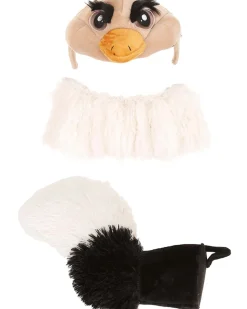 Elope Ostrich Deluxe Plush Headband Collar And Tail Set Cheap
