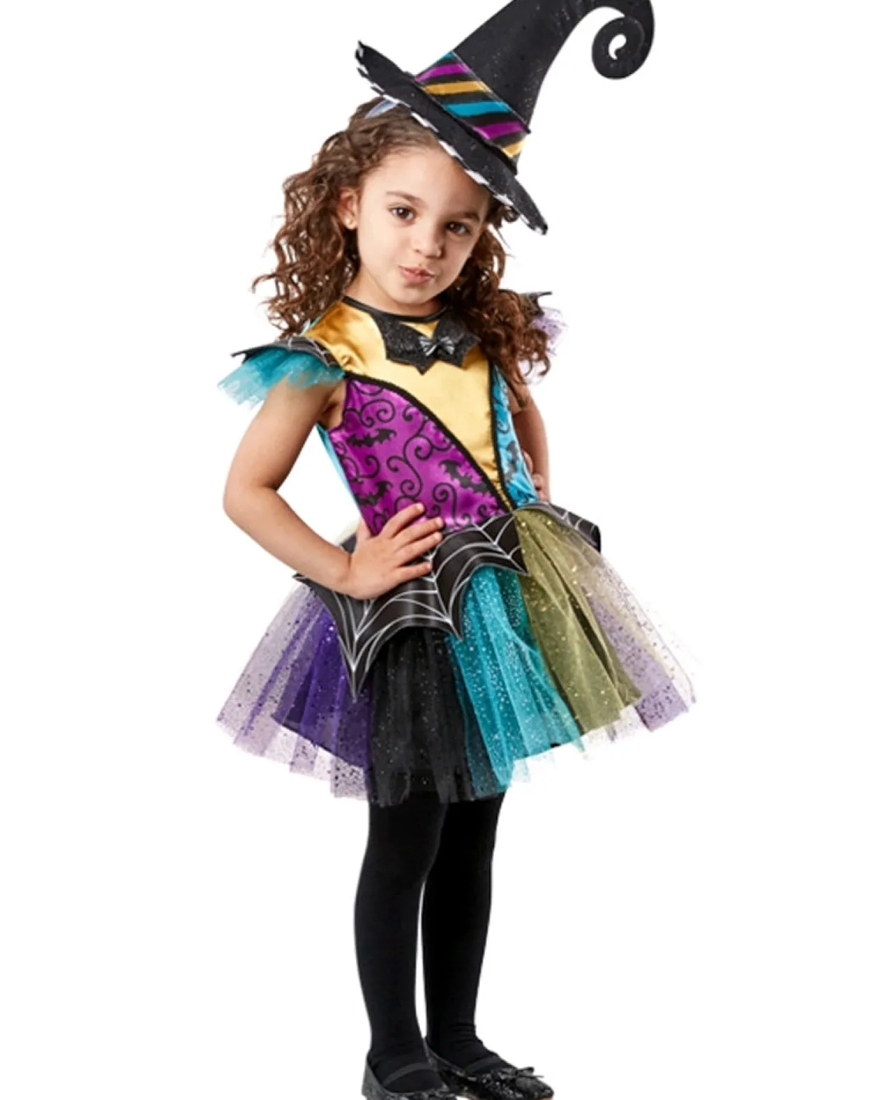 Rubies Patchwork Witch Girls Costume Hot