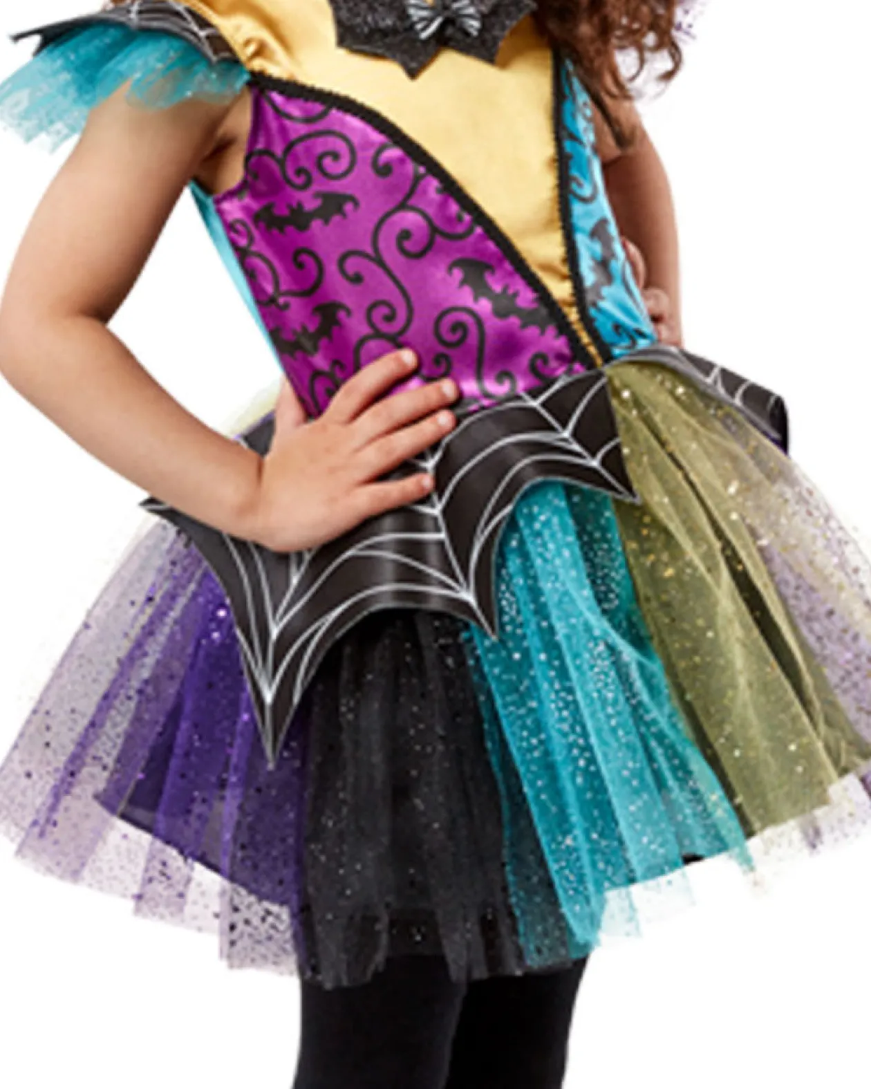 Rubies Patchwork Witch Girls Costume Hot