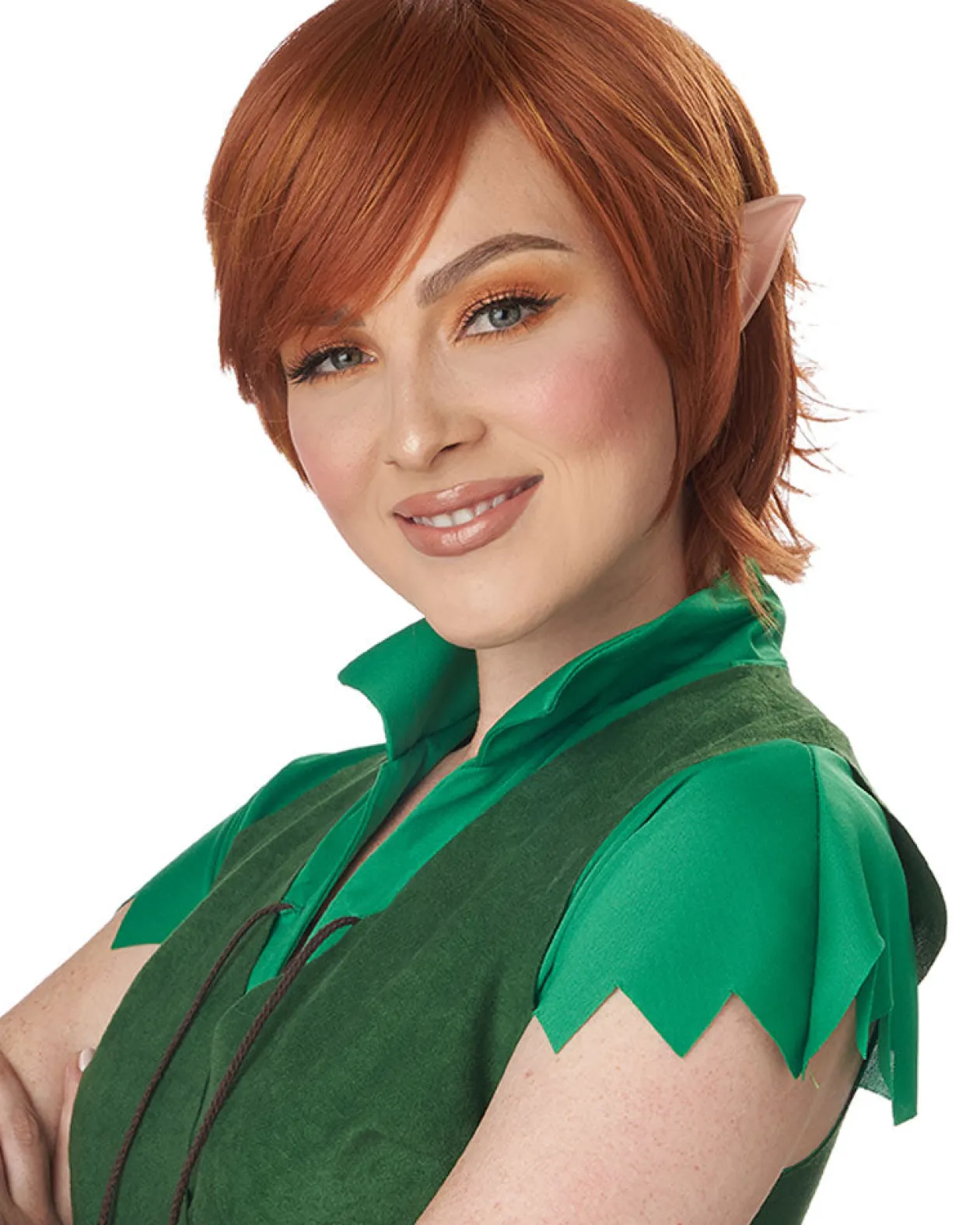 California Costumes Peter Pan Shaggy Auburn Wig Hot