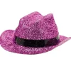 Amscan AU Pink Mini Glitter Cowboy Hat Fashion