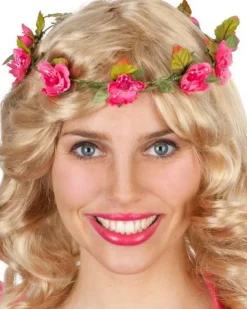 Tomfoolery Pink Rose Flower Crown Best