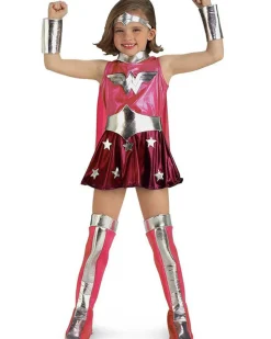 Rubies Pink Wonder Woman Girls Toddler Costume Cheap