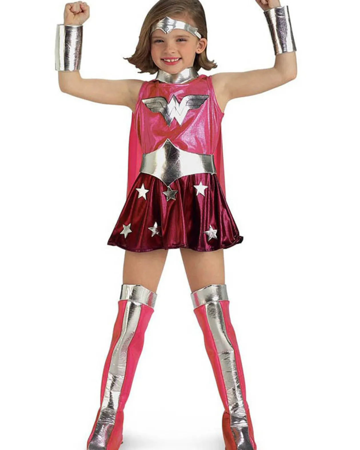 Rubies Pink Wonder Woman Girls Toddler Costume Cheap